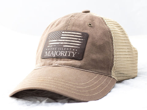 Flag and Brand Patch Hat